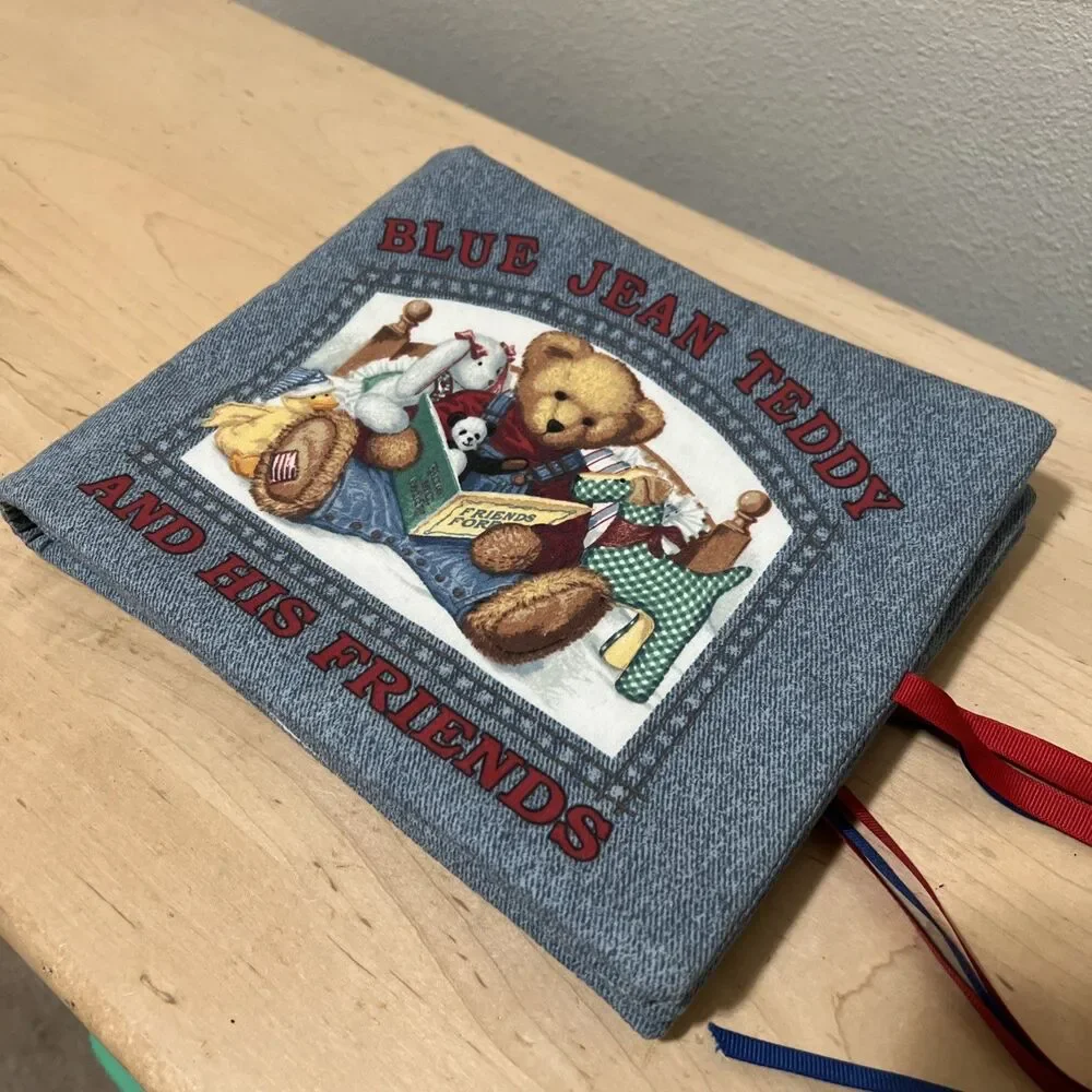 Blue Jean Teddy And His Friends Book - Picture 2 of 7